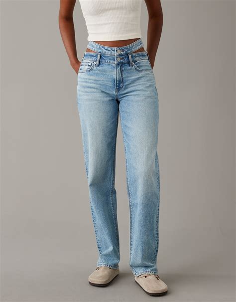 american eagle baggy straight jeans